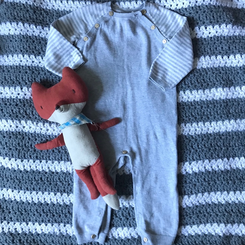 H&M Baby Organic Cotton One Piece 6-9M